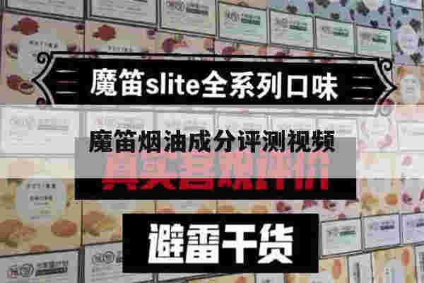 魔笛煙油成分評測視頻(魔笛煙油成分評測視頻大全)-第1張圖片-電子煙煙油論壇