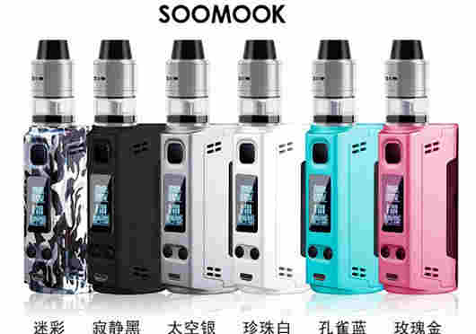 200W大功率盒子大煙霧電子煙帶RDTA霧化器soomook 