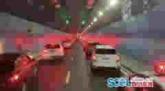 時隔一月 遂寧觀音湖隧道又現“教科書式讓道”