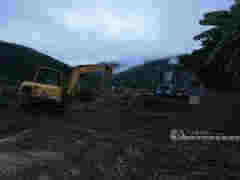 百色隆林多路段水毀塌方 公路人＂白加黑＂搶通(圖)