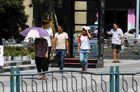 樂山城區地表溫度高達52.8℃ 雨已在路上