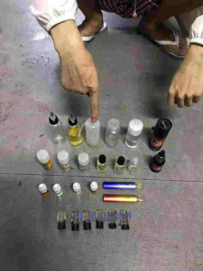 西安男子家中制販上頭電子煙被警方查獲，系陜西首起