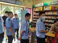 馬尚監管所開展聯合執法 整治校外電子煙