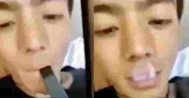 丁真抽電子煙視頻疑曝光，口吐白煙一臉享受，公司回應顯傲慢 