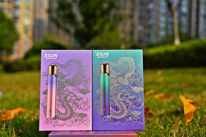 益爽ESUN MATE電子煙評測：龍騰鳳鳴，相得益彰