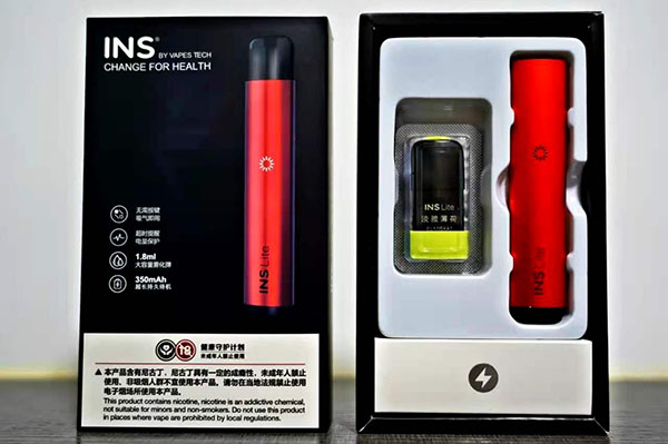 INS Lite電子煙評測：初見懵懂，再見歡喜